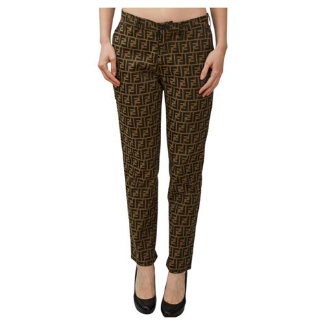 fendi zucca vintage pants|old Fendi bags for sale.